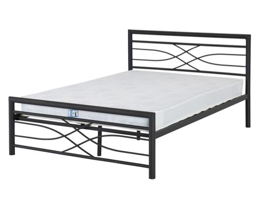 Kelly Double Bed - Black
