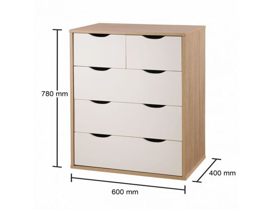 3+2 Drawer Chest