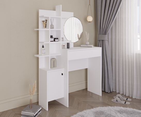 Freyja Dressing Table White/white