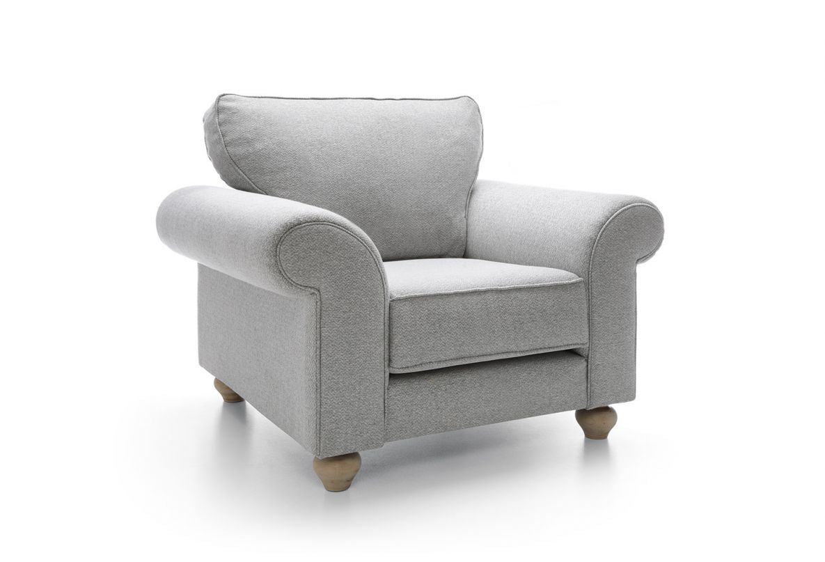 Ingrid Armchair - Light Grey