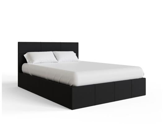 Double End Lift Ottoman Bed - Black
