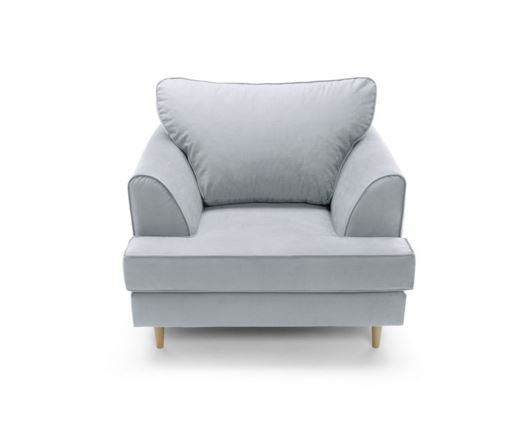 Harper Armchair Light - Grey