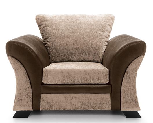 Farrow Armchair Brown & Beige
