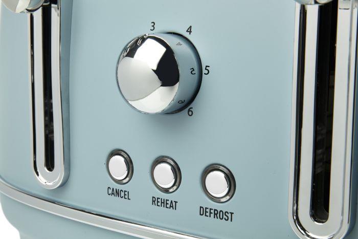 Haden Highclere 4 Slice Toaster Blue