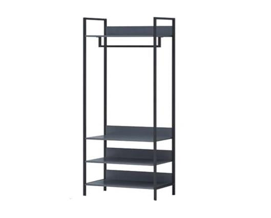 Zahra Open Wardrobe with 4 Shelves