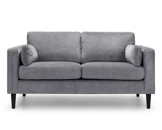 HAYWARD 2 SEATER - DARK GREY CHENILLE FABRIC