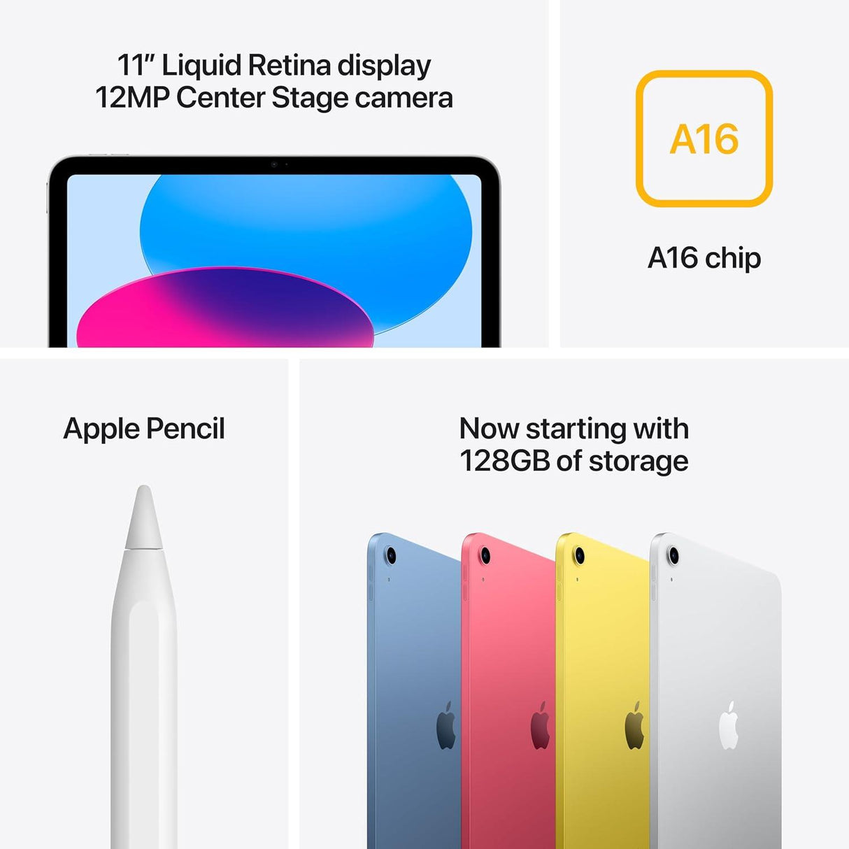 11-inch iPad (11th generation) Wi-Fi 128GB - Blue