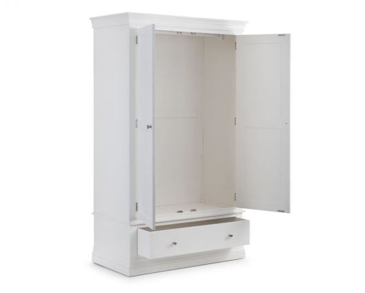 CLERMONT 2 DOOR 1 DRAWER WARDROBE