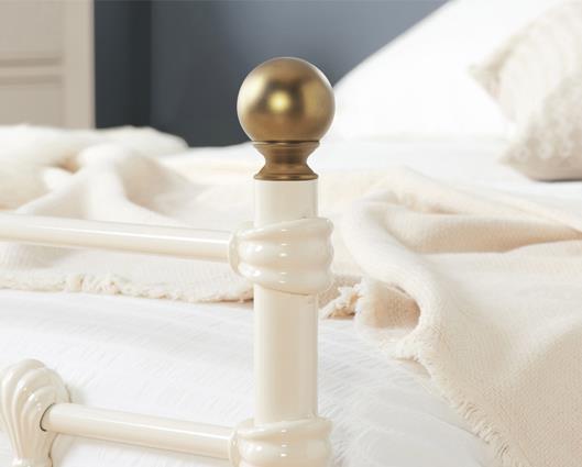 Atlas Single Bed - Cream