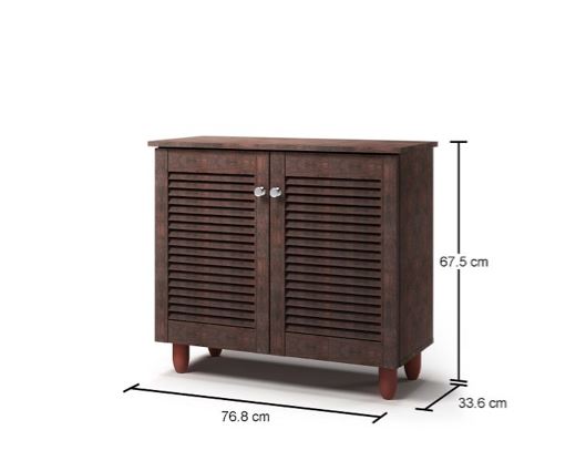 2 Door Shoe Cabinet