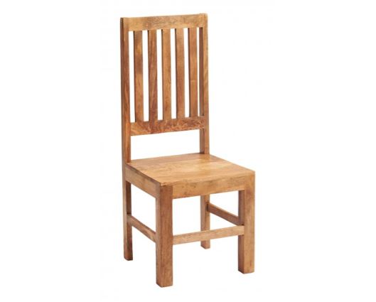 TOKO LIGHT MANGO SLAT BACK CHAIR