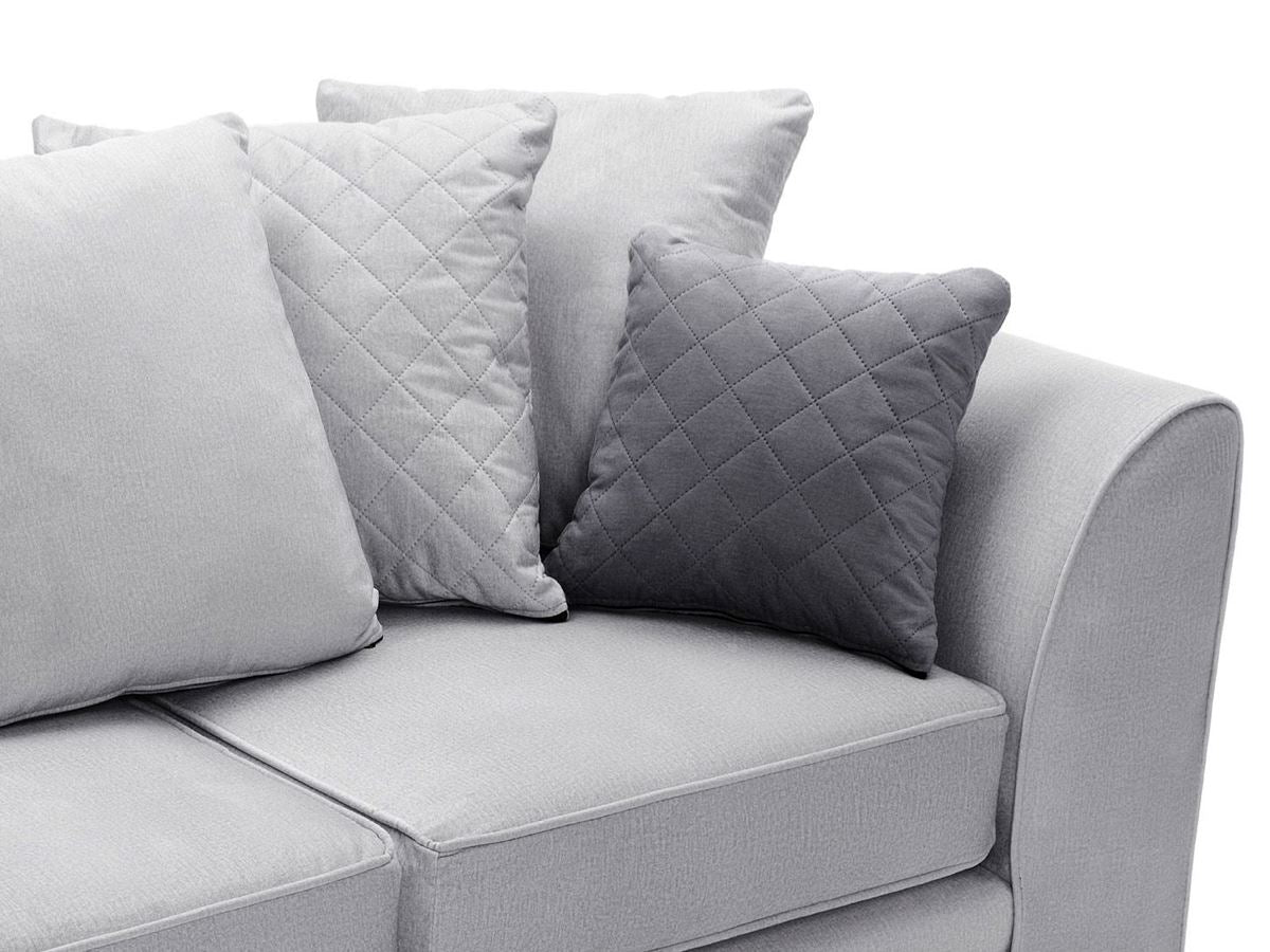 Chicago 3 Seater-Light Grey
