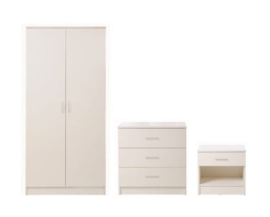 3 Piece Bedroom Set 3 Drawer