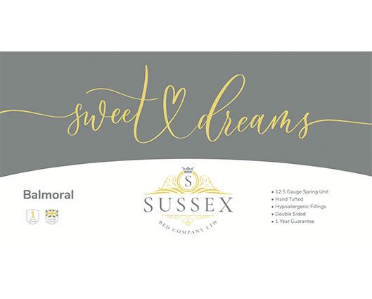 5ft Balmoral Divan and Mattress Set- King