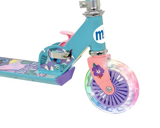 Stitch Folding Inline Scooter with Light Up Wheels