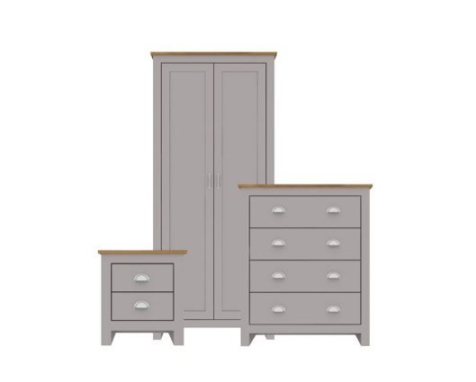 Lancaster Set Grey-Oak
