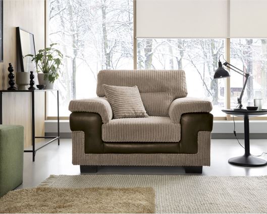 Samson Armchair - Brown