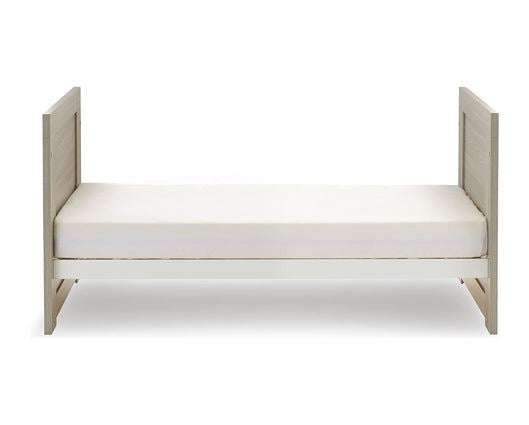 Nika Cot Bed - Grey Wash & White