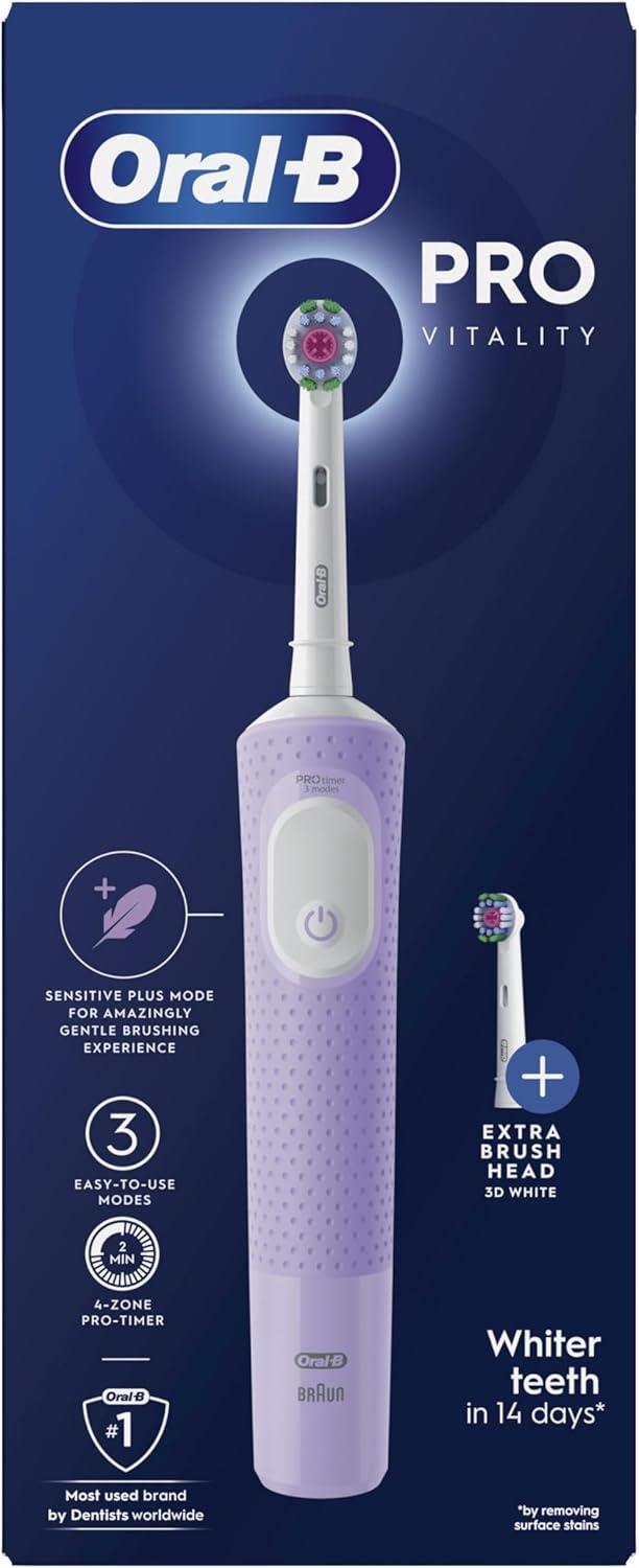 Oral-B Pro Vitality Electric Toothbrush - Purple