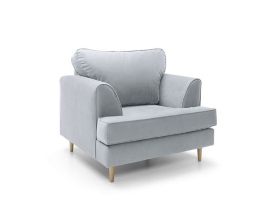 Harper Armchair Light - Grey