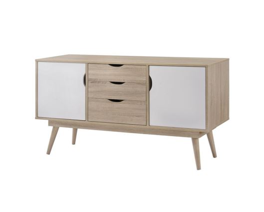 Sideboard with 2 Doors & 3 Drawers