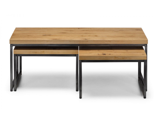 Brooklyn Oak Nesting Coffee Tables