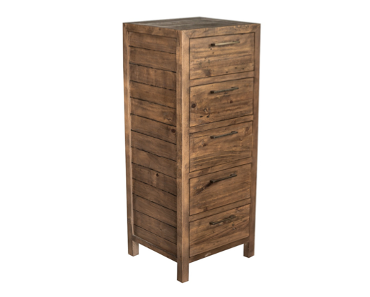 HERITAGE 5 DRAWER TALLBOY