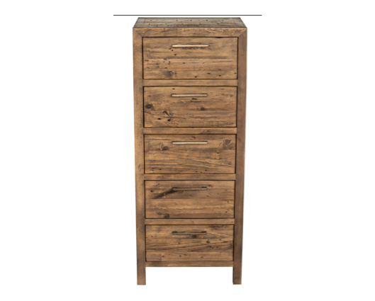 HERITAGE 5 DRAWER TALLBOY