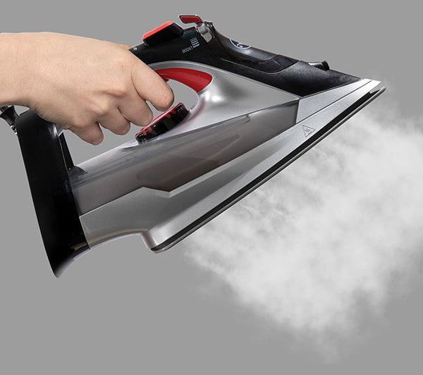 Daewoo 3000W Power Glide Steam Iron Nano-Ceramic Soleplat