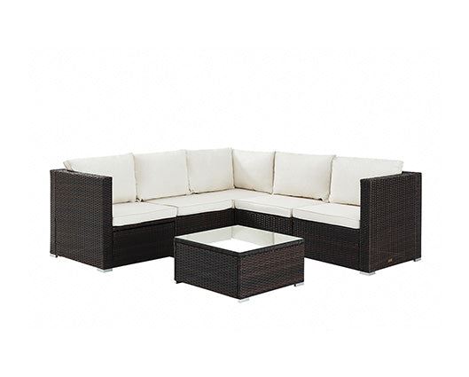 Miami Brown Corner Set & Cover