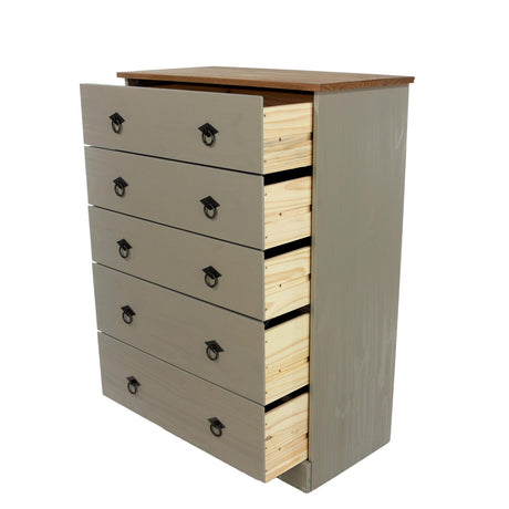 Corona Classic 5 drawer chest of drawers