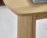 Louis Compact Coffee Table Light Oak