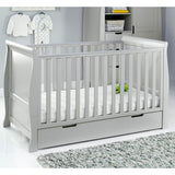 Stamford Classic Cot Bed-Warm Grey