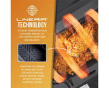 Set of 2 Silicone Rectangular Solid Air Fryer Trays