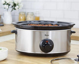 Swan 6.5L Slow Cooker Stainless Steel