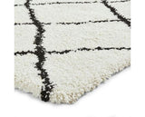 Scandi Berber G257 White/Black - 200 x 290