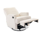 Madison Swivel Glider Recliner Chair - Boucl� Style