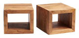 TOKO LIGHT MANGO CUBED JOHN LONG COFFEE TABLE SET