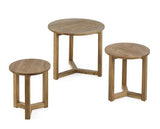 Nidri Nest of 3 Tables Oak