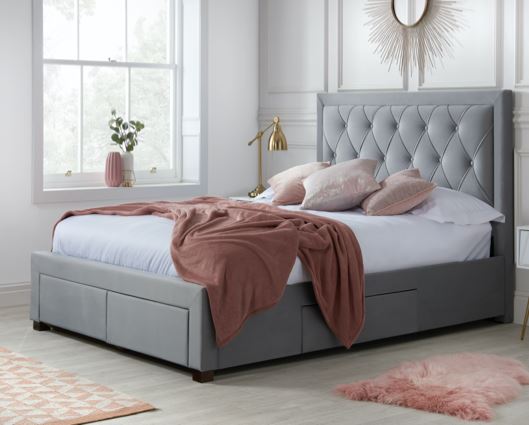 Woodbury Storage Double Bed