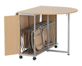 Budget Butterfly Dining Set - Beech/Silver