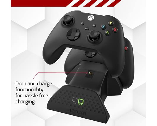 Xbox Series S 512GB Console with Twin Charging Dock with 2x Rechargeable Battery Packs