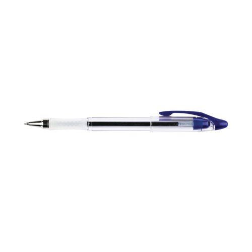 Q-Connect Delta Ballpoint Pen Medium Blue (12 Pack) KF00376