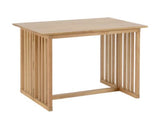 Richmond Foldaway Dining Set (4 Stools) - Oak Varnish