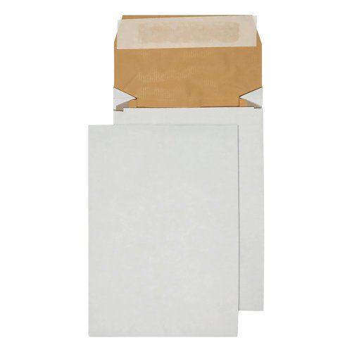 Q-Connect Padded Gusset Envelopes C5 229x162x50mm Peel and Seal White (100 Pack) KF3530