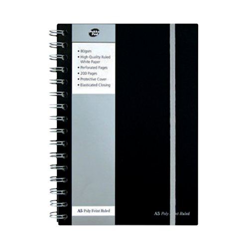 Pukka Pad Polypropylene Ruled Jotta Notebook A5 (3 Pack) SBJPOLYA5