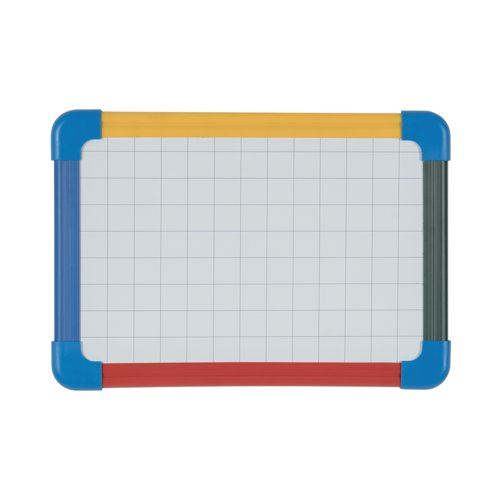 Bi-Office Schoolmate Laptop Non-Magnetic Double Plain&#47;Grid Plastic A3 (Pack of 5) MB8139866