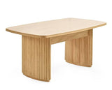 Louis Compact Coffee Table Light Oak