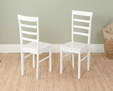Pickworth Dining Set with 2x Upton Chairs White