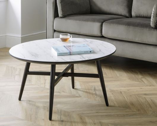 FIRENZE MARBLE EFFECT COFFEE TABLE